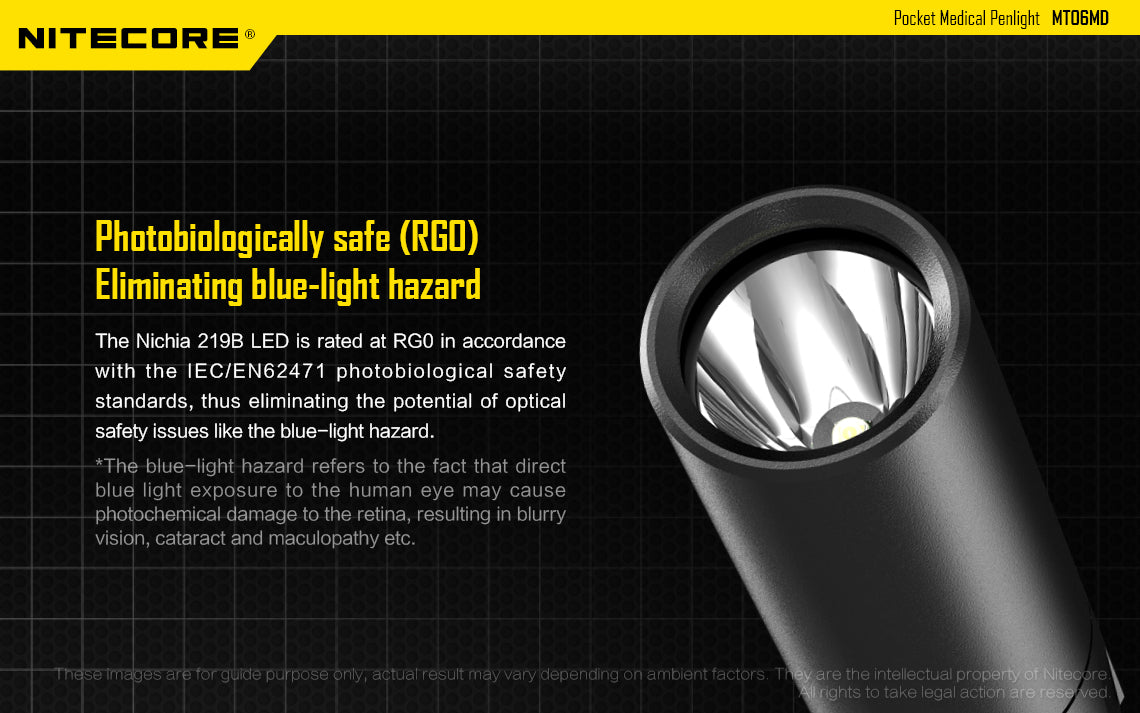 NITECORE MEDICAL FLASHLIGHT - MT06MD