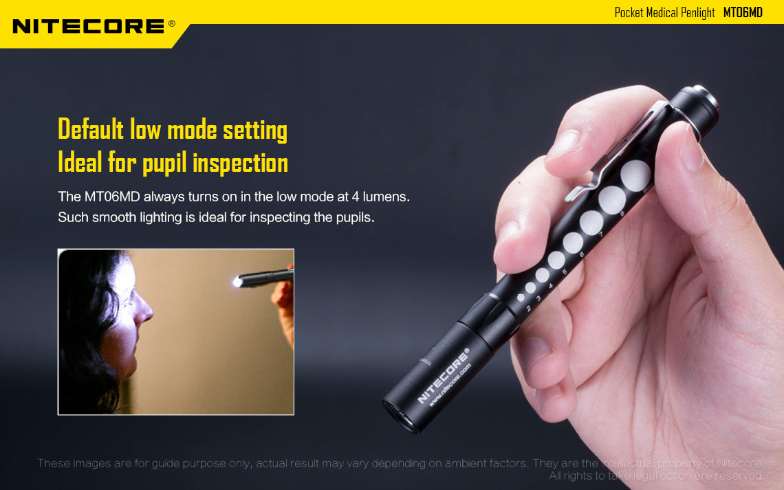 NITECORE MEDICAL FLASHLIGHT - MT06MD