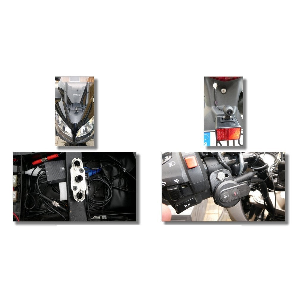 VIOFO 1080P MOTORCYCLE DASHCAM DUAL CHANNEL F/R WIFI + GPS - MT1