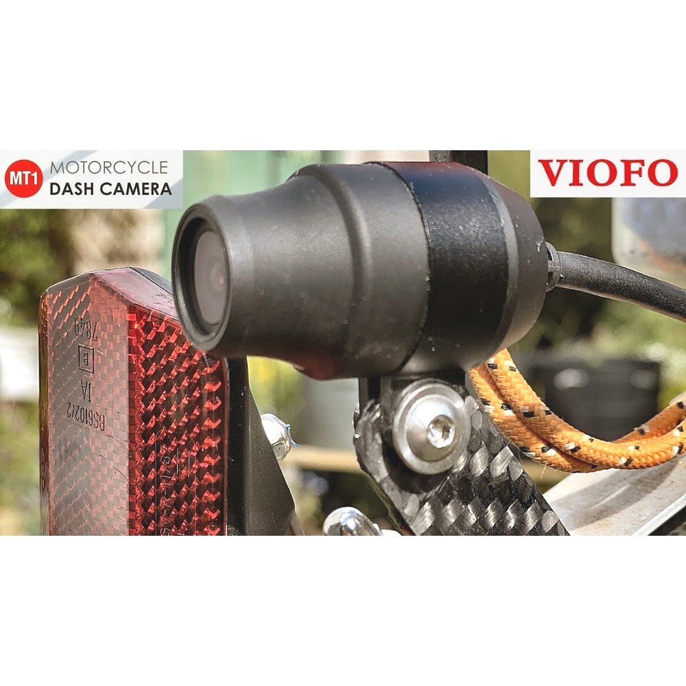 VIOFO 1080P MOTORCYCLE DASHCAM DUAL CHANNEL F/R WIFI + GPS - MT1