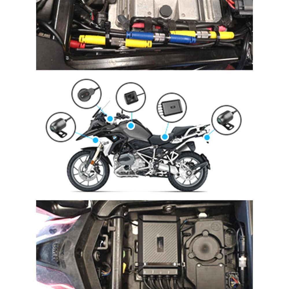 VIOFO 1080P MOTORCYCLE DASHCAM DUAL CHANNEL F/R WIFI + GPS - MT1