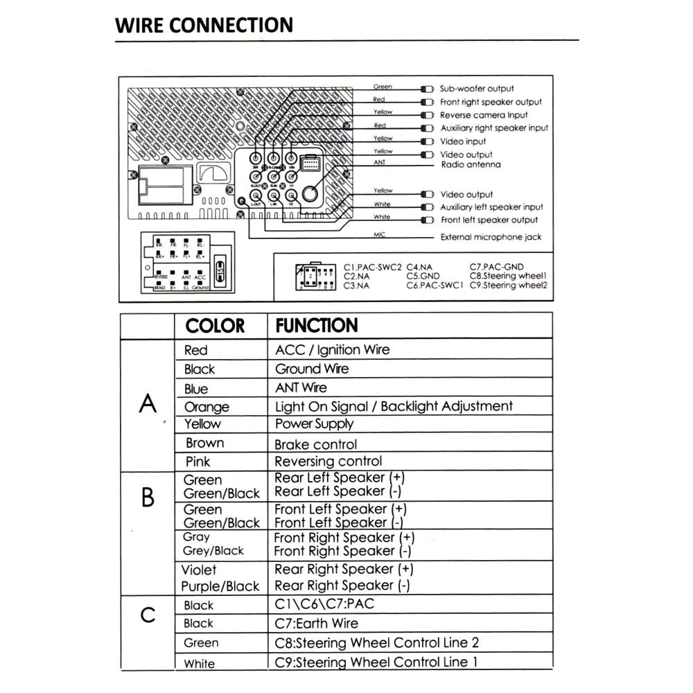 NAKAMICHI HEAD UNIT NAM1610 DOUBLE DIN ANDROID MIRROR LINK - NAM1610