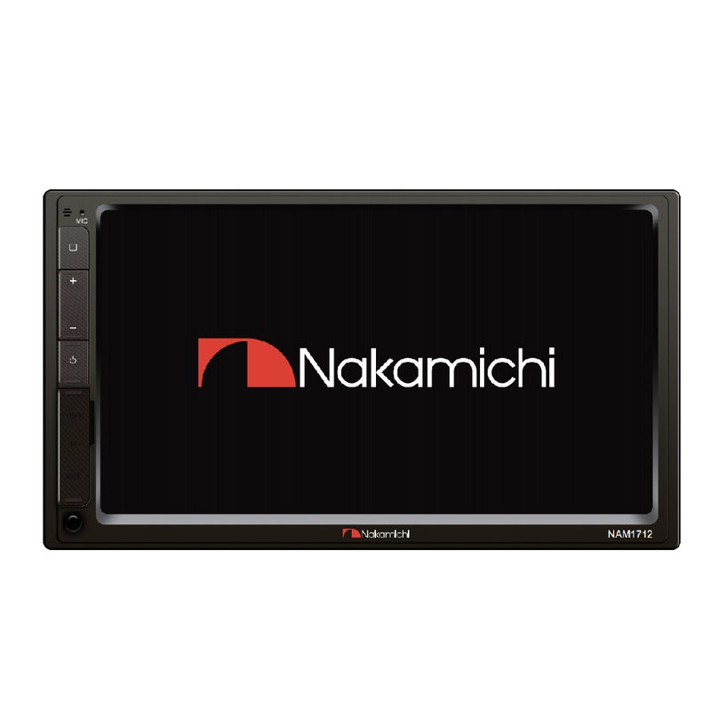NAKAMICHI HEAD UNIT NAM1712 DOUBLE DIN ANDROID AND APPLE MIRROR LINK - NAM1712