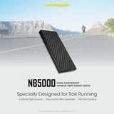 NITECORE 5000mAh POWER BANK WITH QC USB/USB-C DUAL PORTS - NB5000