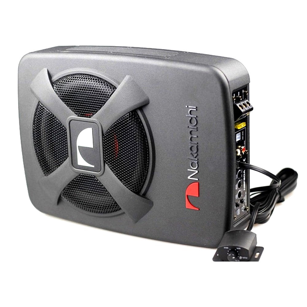 NAKAMICHI 8" UNDERSEAT ACTIVE SUBWOOFER 1500W - NBF8.1A