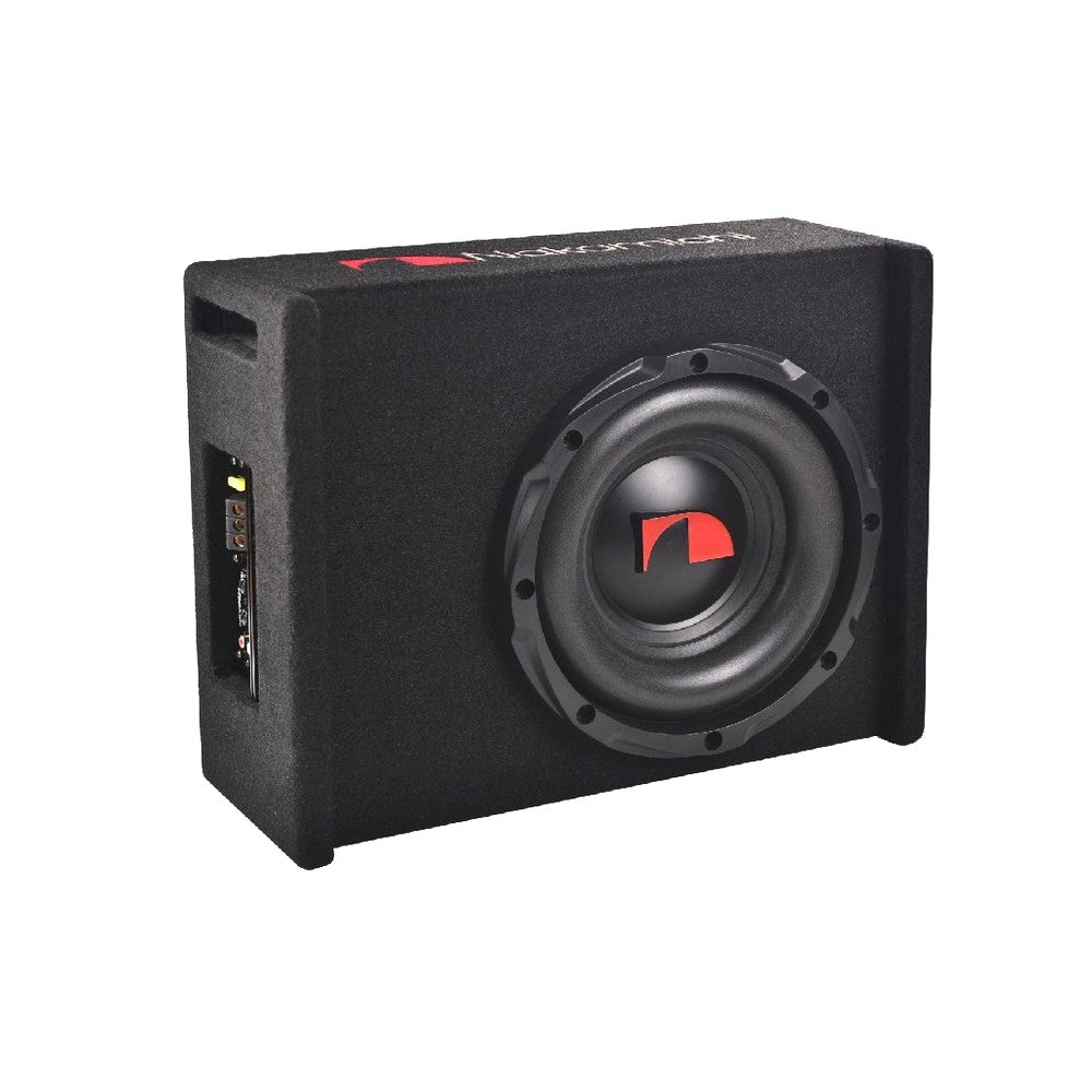 NAKAMICHI 10" 1000W SLIM POWERED BOXED SUBWOOFER (UPGRADED VERSION) - NBX25M