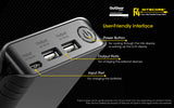 NITECORE FLEXIBLE POWER BANK AND 18650 BATTERY CHARGER - NITECORE F4