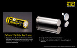 NITECORE LI-ION RECHARGEABLE BATTERY 18650 (3200mAh) - NL1832