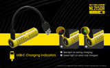 NITECORE LI-ION 21700 RECHARGEABLE BATTERY 5000MAH WITH USB-C PORT - NL2150R