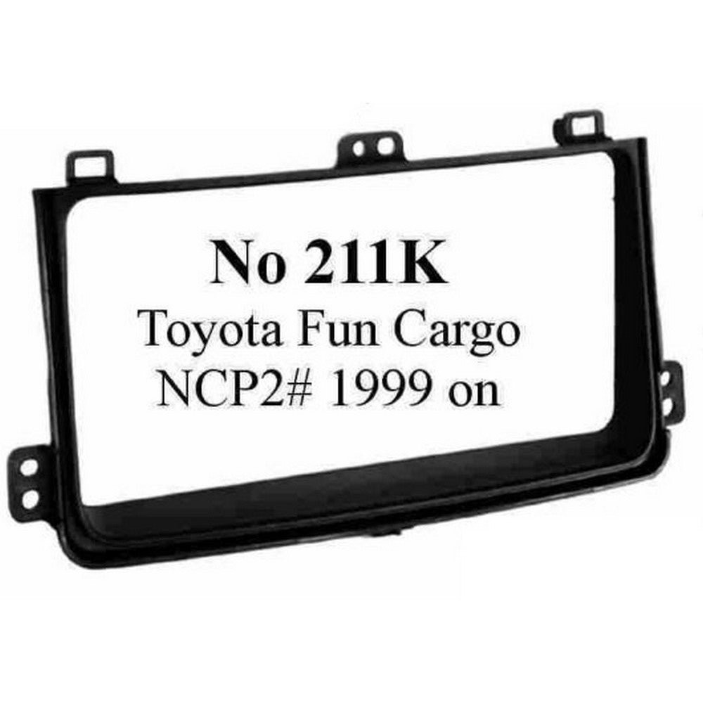 TOYOTA FUN CARGO NCP2# (BLACK) 08/1999 ON - NO211K