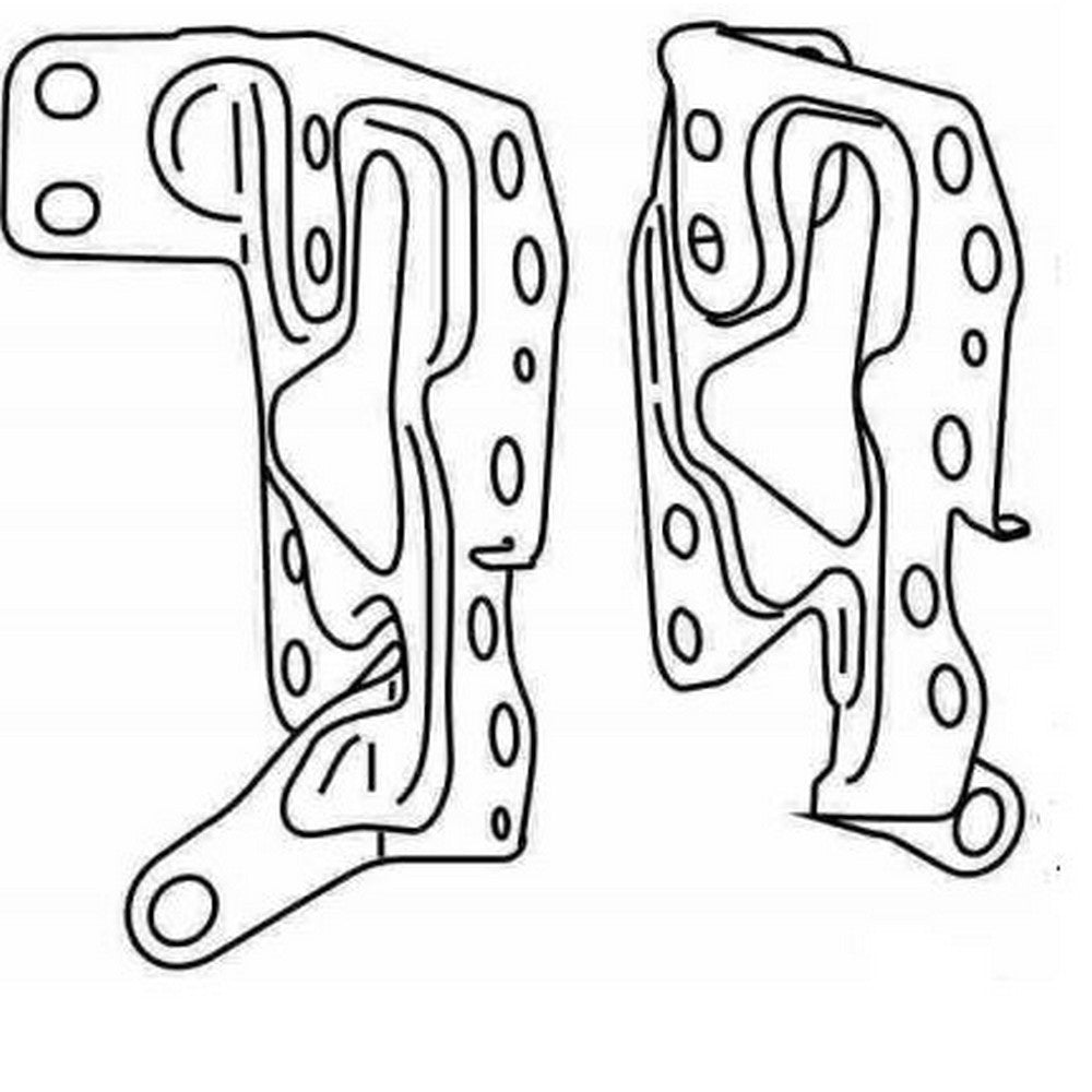 TOYOTA HILUX 2008 2004 ON SIDE BRACKETS - NO250LHRH