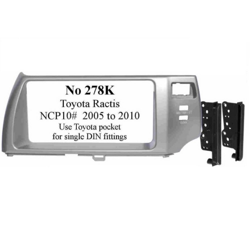 FITTING KIT TOYOTA RACTIS 2005 - 2010 (XP100)(NCP10) - NO278K
