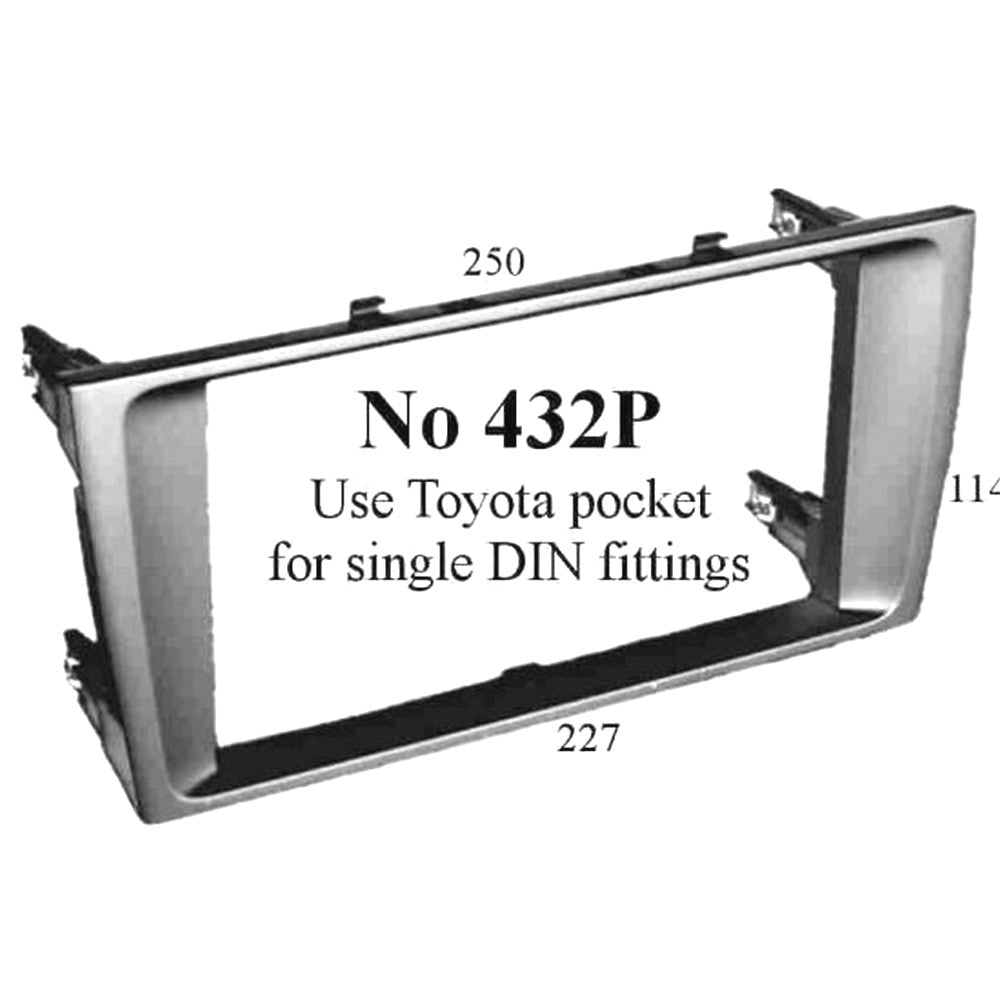 WINDOM MCV21 ISO PANEL 1996 - 2001 - NO432P