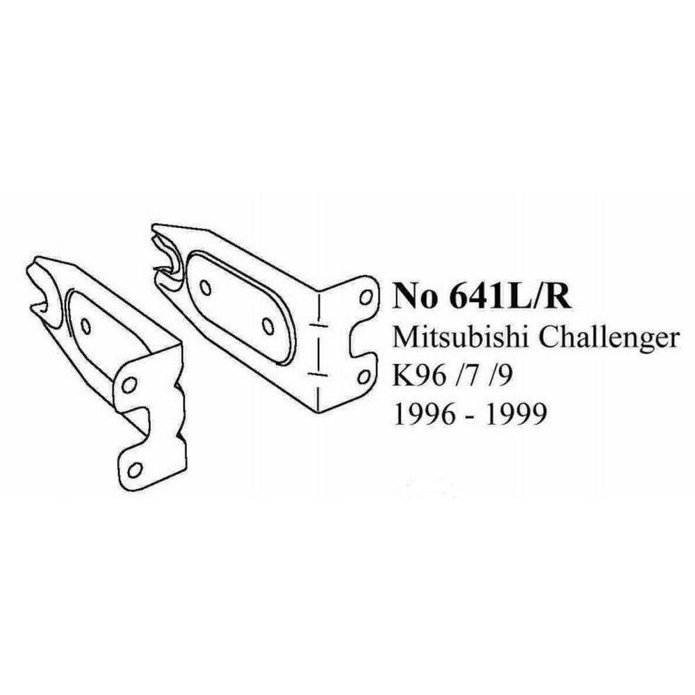 MITSUBISHI CHALLANGER K96 > 99  1996 > 99 - NO641LR