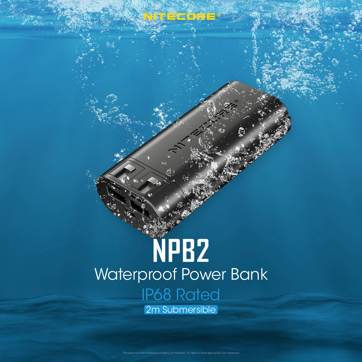 NITECORE 10000MAH POWER BANK WATERPROOF - NPB2