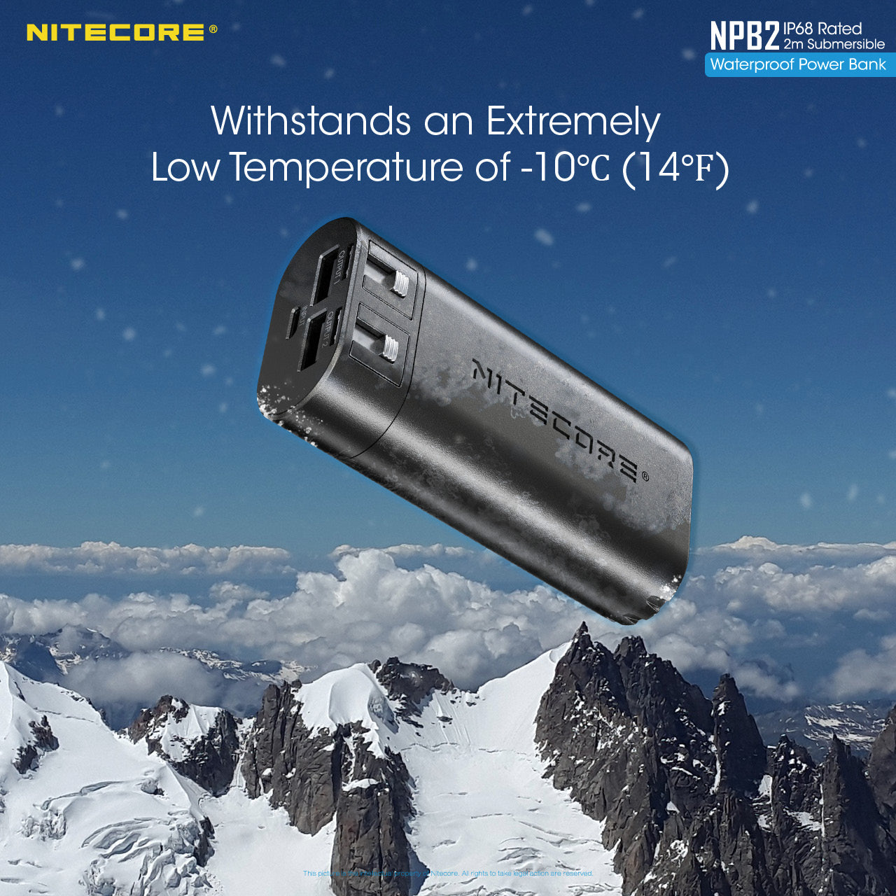 NITECORE 10000MAH POWER BANK WATERPROOF - NPB2