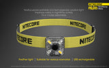 NITECORE MINI USB HEADTORCH - NU05KIT