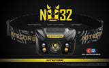 NITECORE USB RECHARGEABLE LED HEADLAMP - NU32
