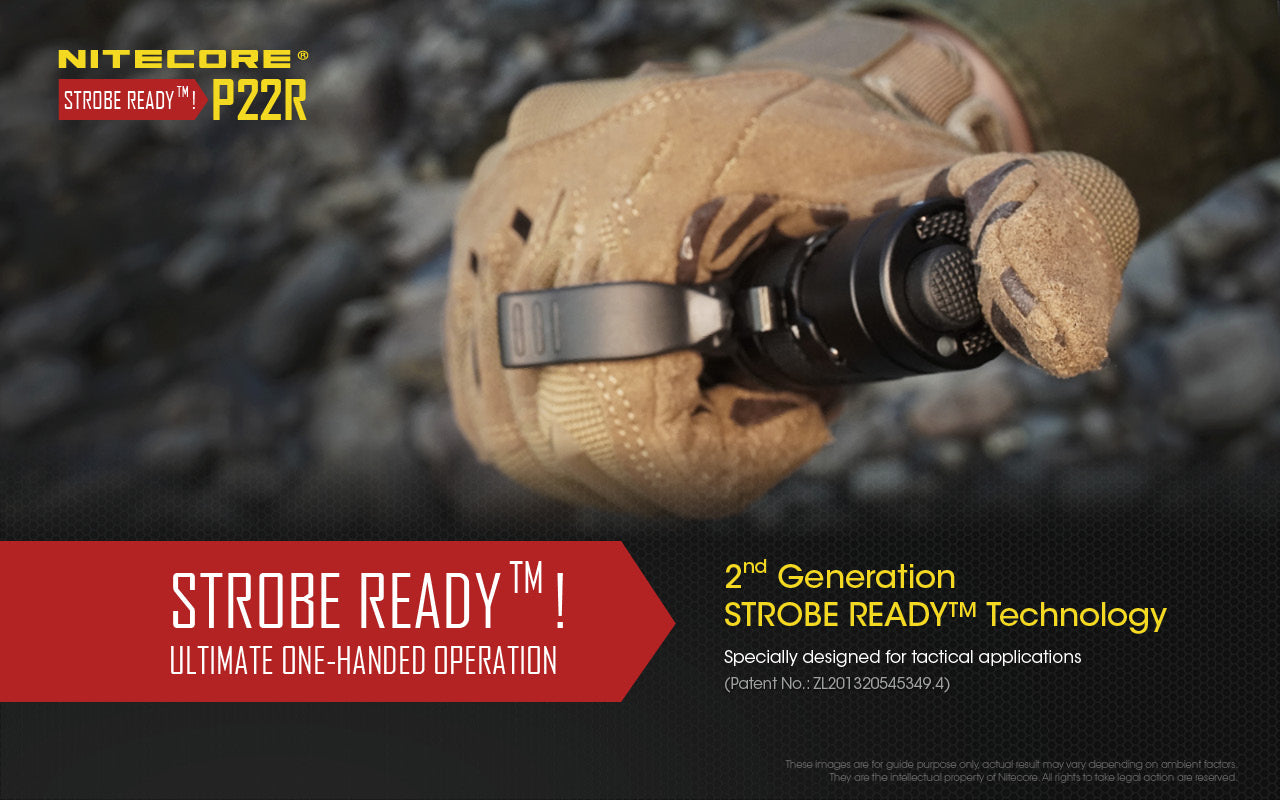 NITECORE RECHARGEABLE LED FLASHLIGHT - P22R