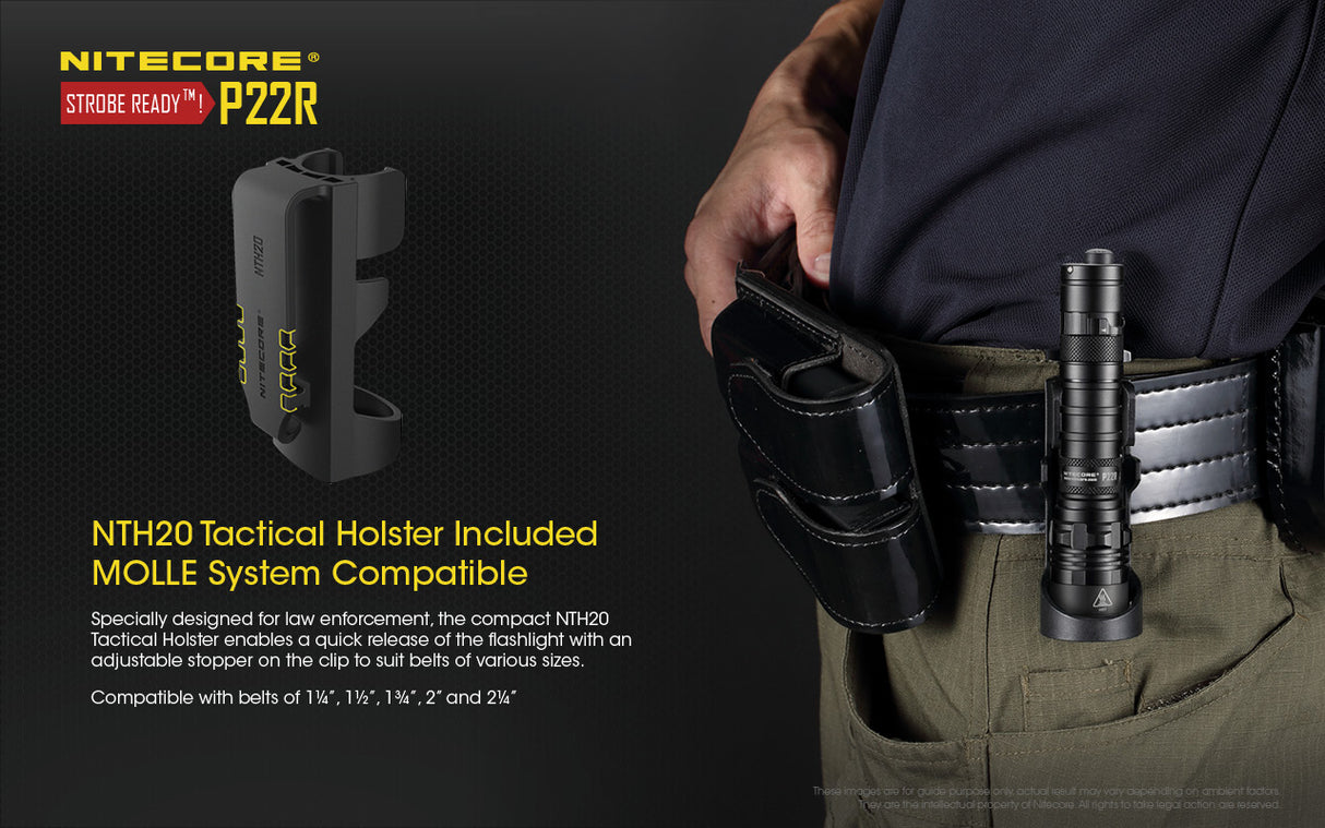 NITECORE RECHARGEABLE LED FLASHLIGHT - P22R