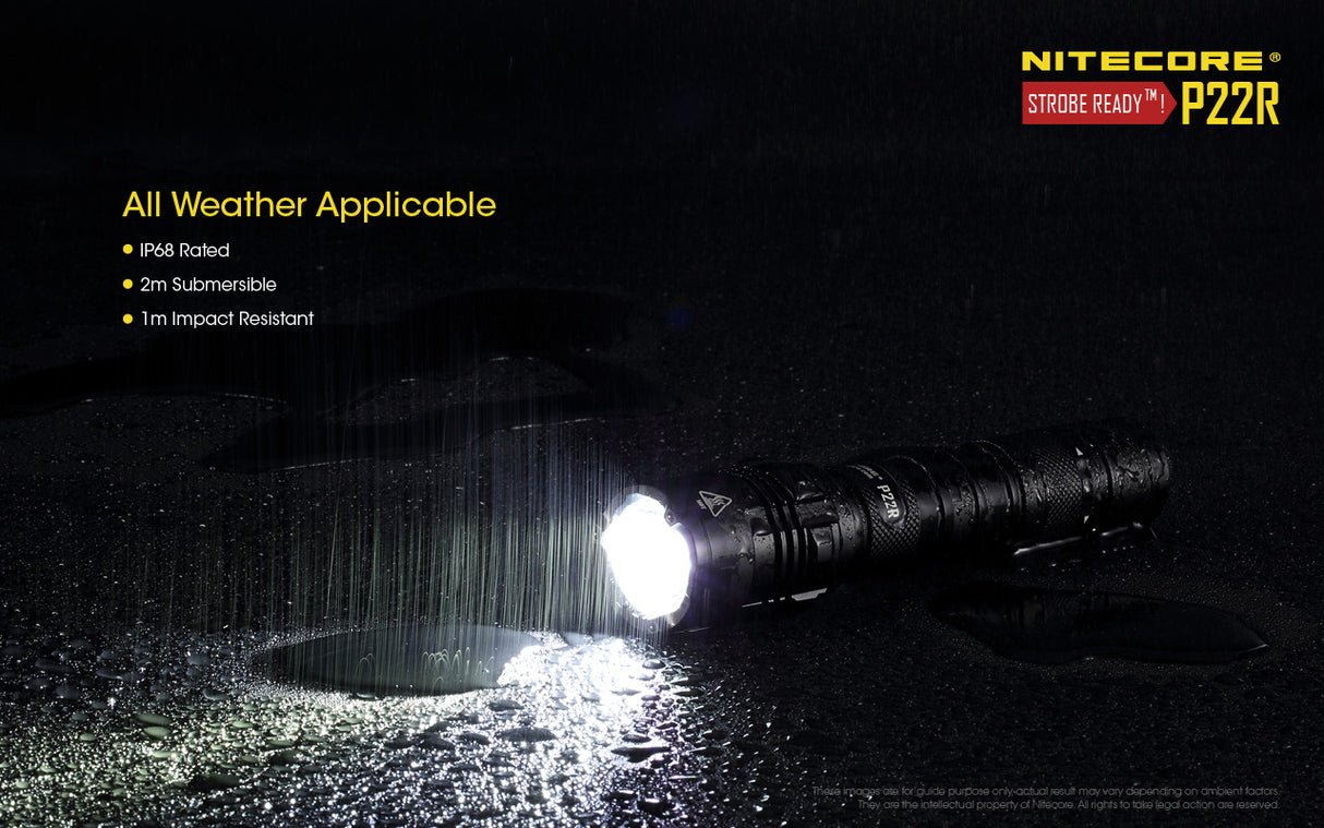 NITECORE RECHARGEABLE LED FLASHLIGHT - P22R