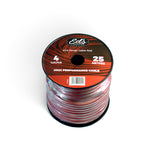 EDS 4 GAUGE 21.2MM2 CCA POWER CABLE  MATT FLEXIBLE FROSTED RED 25 METRE - PC4RED