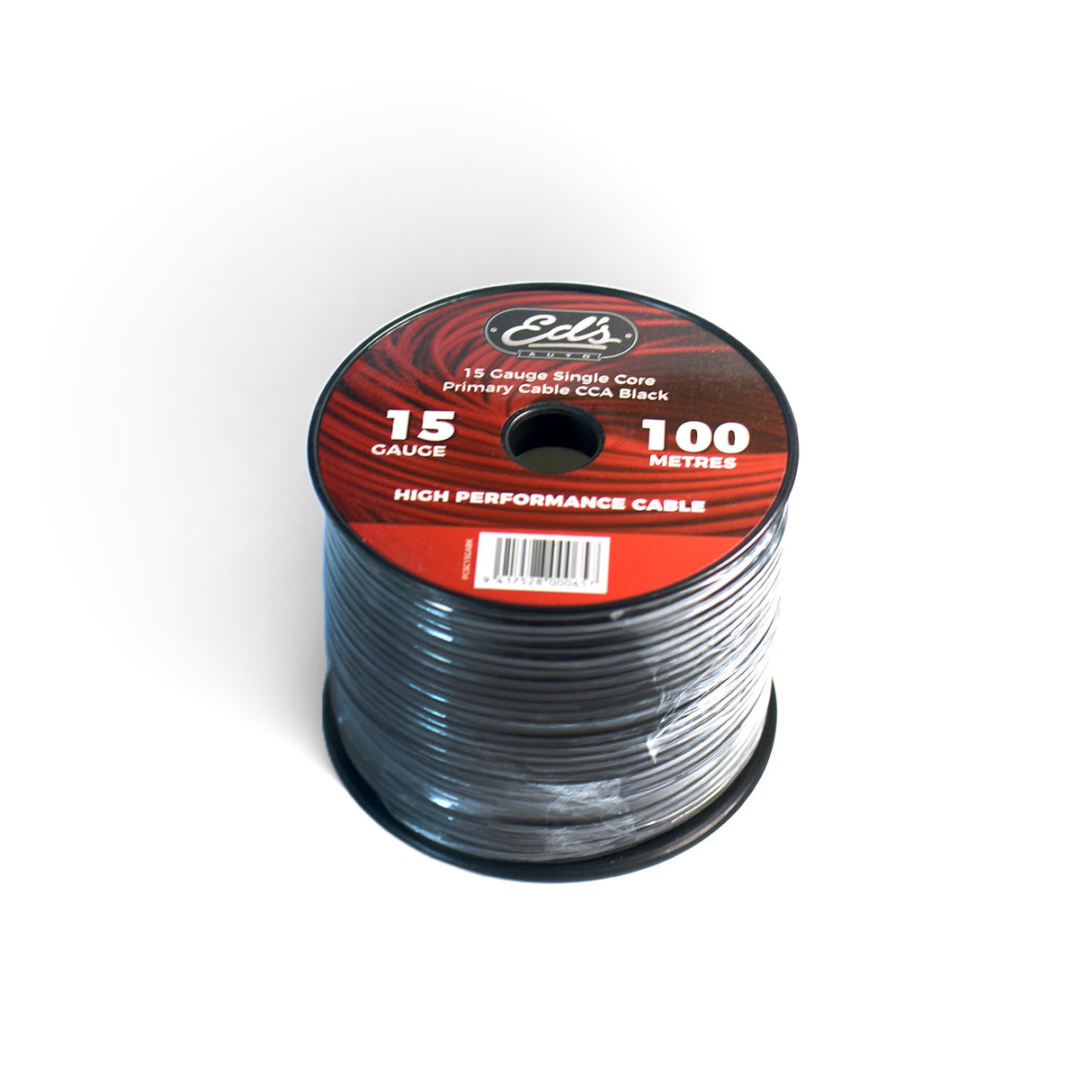 EDS 15 GAUGE SINGLE CORE PRIMARY CABLE CCA 100M BLACK - PCSC15GABK