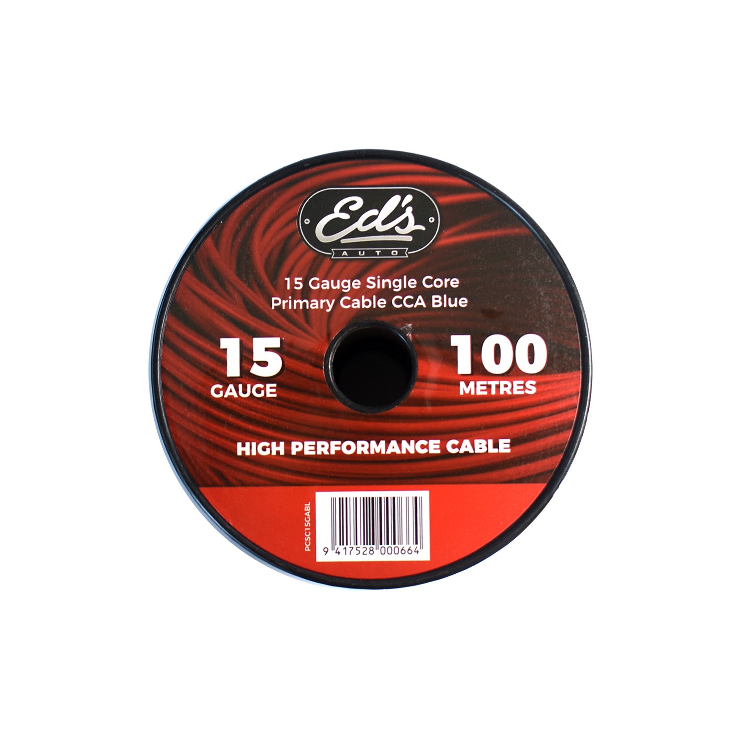 EDS 15 GAUGE SINGLE CORE PRIMARY CABLE CCA 100M BLUE - PCSC15GABL