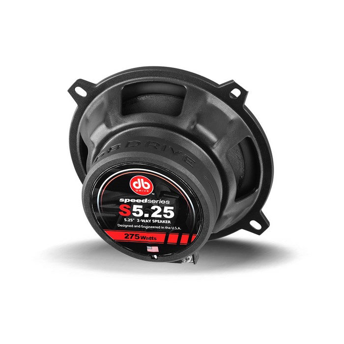 DB DRIVE 5.25" SPEAKERS 55W RMS PAIR SPEED SERIES COAXIAL - S5.25