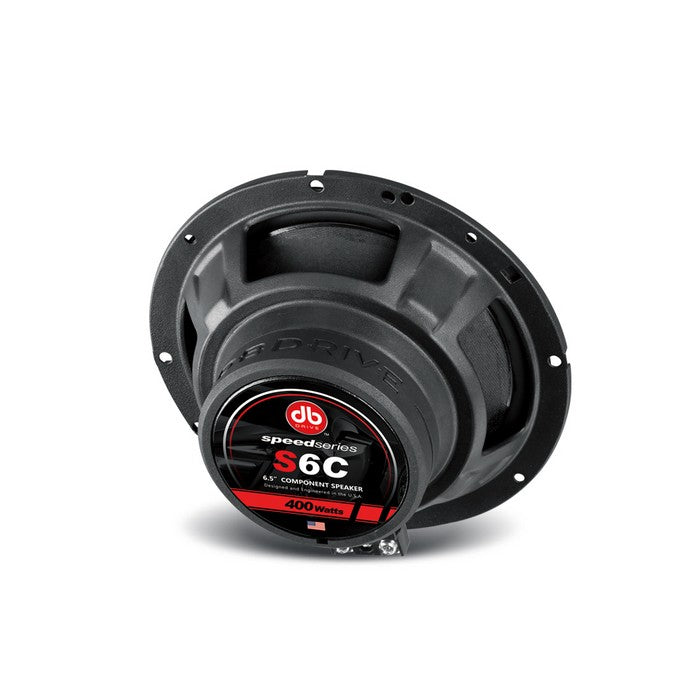 DB DRIVE 6.5" COMPONENT SPEAKERS 90W RMS PAIR SPEED SERIES - S6C