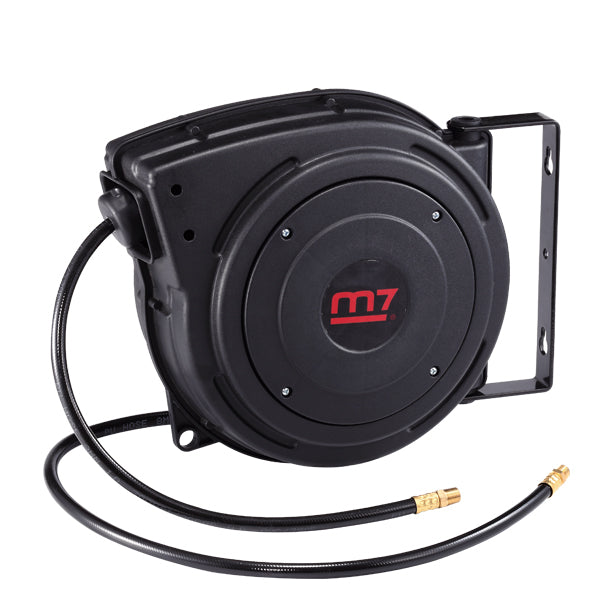 M7 AIR COMPRESSOR RETRACTABLE  HOSE REEL 3/8" 10MMX15MM – 15M - SA-3315