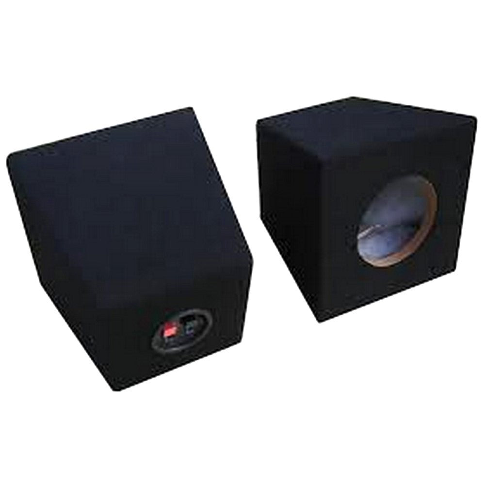 SPEAKER BOX 4" BLACK CARPET (PAIR) - SB04
