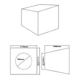 SPEAKER BOX 4" BLACK CARPET (PAIR) - SB04