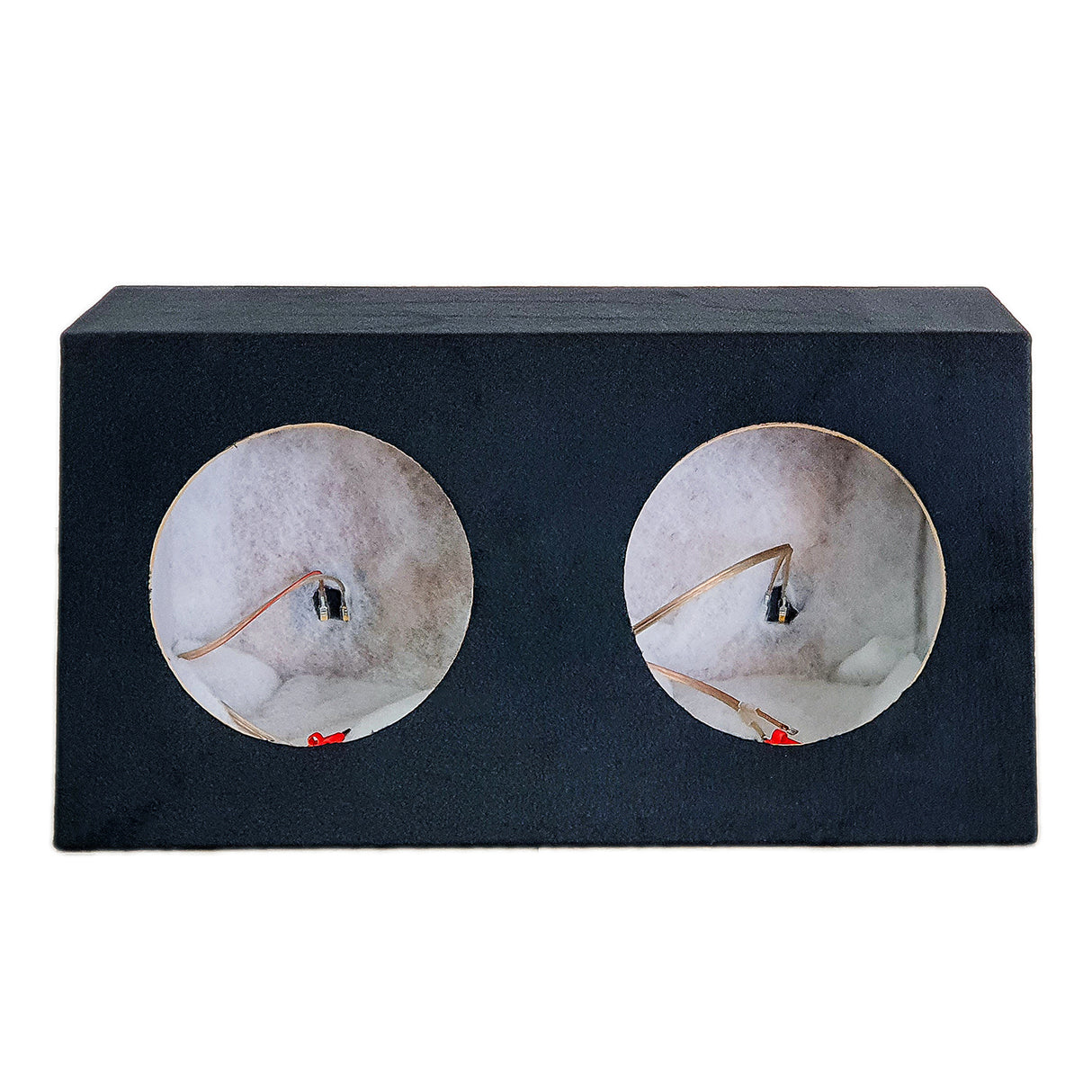 SUBWOOFER BOX FOR 2 x 10" SUB DOUBLE BLACK - SB210