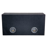 SUBWOOFER BOX FOR 2 x 10" SUB DOUBLE BLACK - SB210