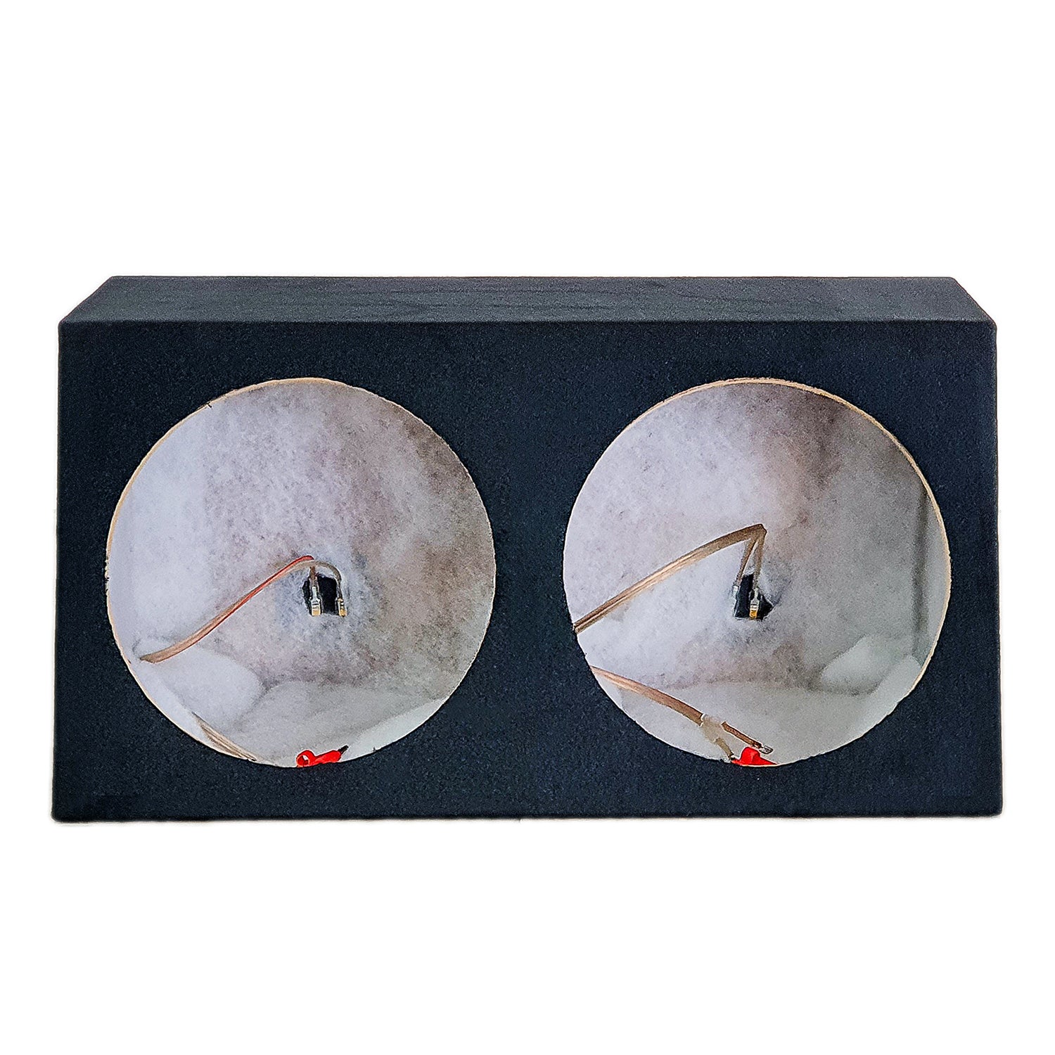 SUBWOOFER BOX FOR 2 x 12" SUB DOUBLE BLACK - SB212