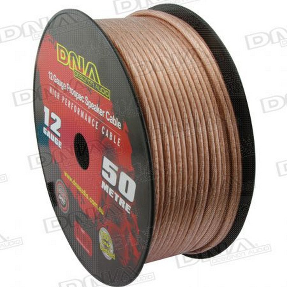 DNA CABLE 12 GAUGE SPEAKER CABLE TRANSLUCENT 50MTR - SC12