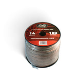 EDS 14 GAUGE CCA SPEAKER CABLE MATT FLEXIBLE TRANSLUCENT CLEAR 100M - SC14GA