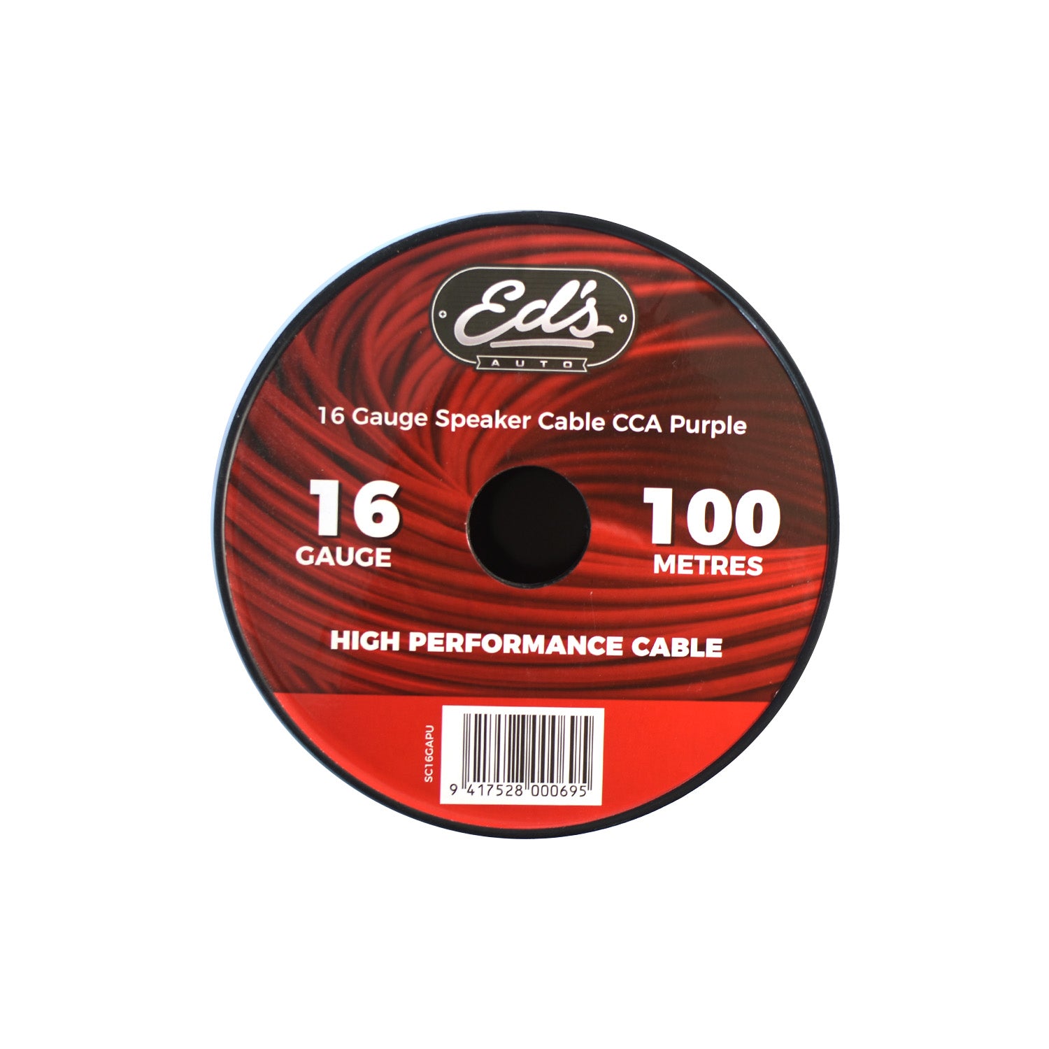 EDS 16 GAUGE SPEAKER CABLE CCA 100M PURPLE - SC16GAPU