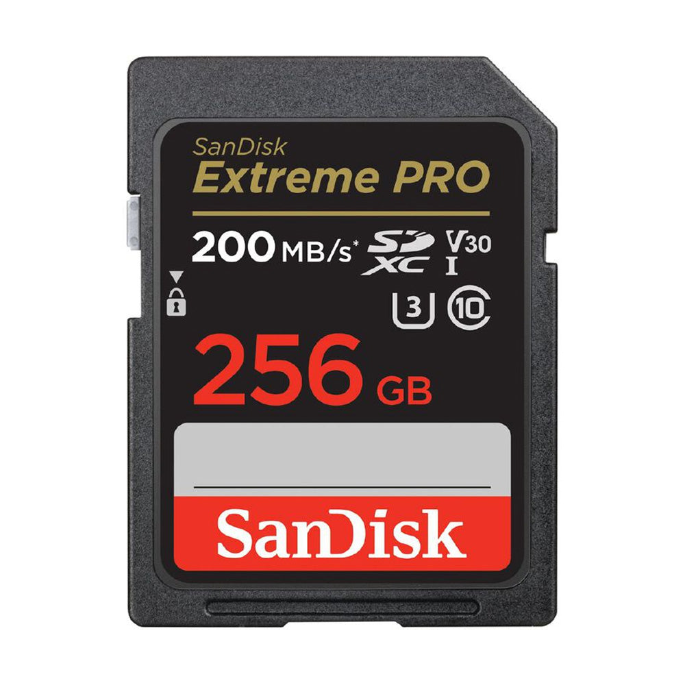 SANDISK EXTREME PRO SDXC 256GB UP TO R200MB/S W140MB/S SD C - SDSDXXD-256G-GN4IN