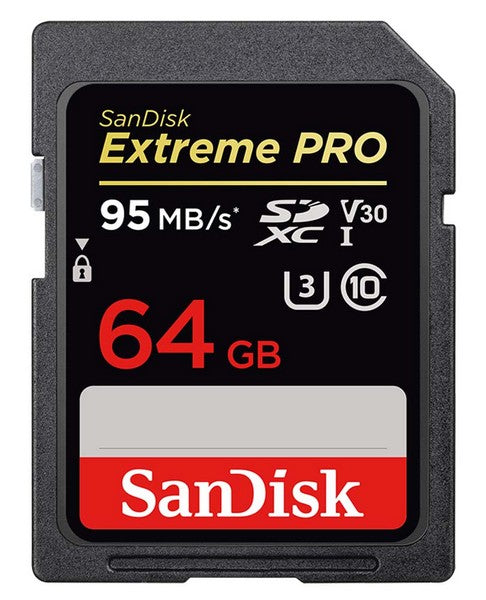 SANDISK EXTREME PRO SDXC 64GB UP TO R170MB/S W90MB/S SD CAR - SDSDXXY-064G-GN4IN