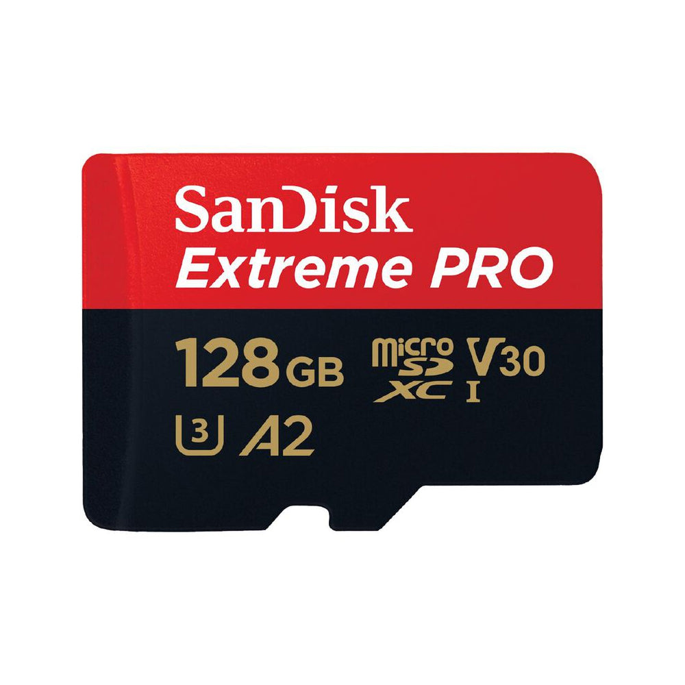 SANDISK EXTREME PRO MICRO SDHC 128GB UP TO 200MB/S CLASS 10 - SDSQXCD-128G-GN6MA