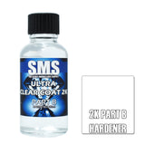 AIRBRUSH PAINT ULTRA CLEAR COAT 2K SET FOR SCALE MODELS - SET06