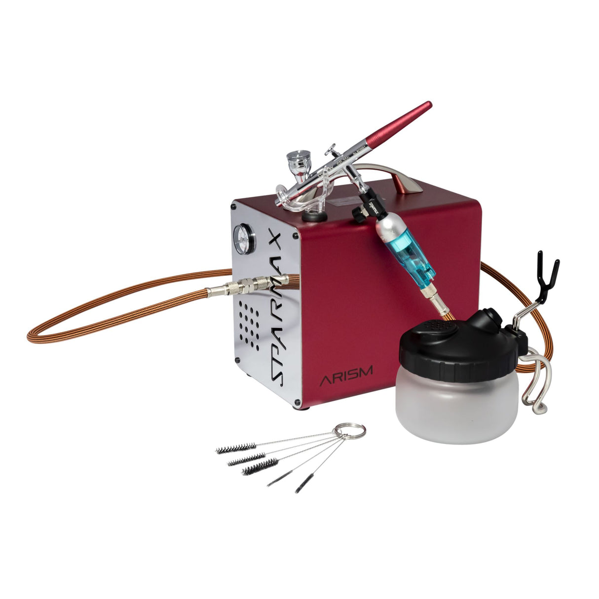 SPARMAX ARISM AIRBRUSH KIT WITH SP35 LIMITED EDITION RED - SP.ARISMLIMITED