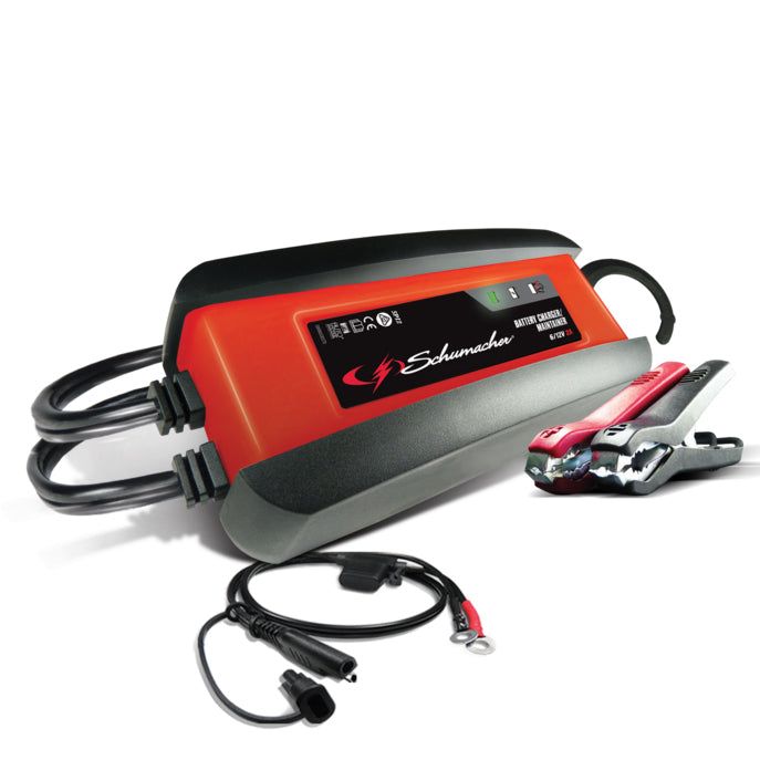 SCHUMACHER BATTERY CHARGER 6-12V 2A AND MAINTAINER FOR AGM SLA GEL CELL S - SPI2