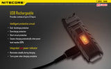 NITECORE RECHARGEABLE LED KEY-CHAIN FLASHLIGHT - THUMB