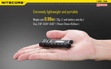 NITECORE RECHARGEABLE LED KEY-CHAIN FLASHLIGHT - THUMB