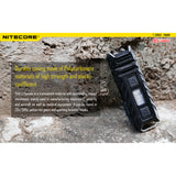 NITECORE RECHARGEABLE LED KEY-CHAIN FLASHLIGHT - THUMB