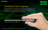 NITECORE GLOW IN THE DARK KEYLIGHT - TIKI GITD