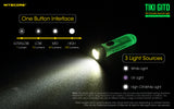 NITECORE GLOW IN THE DARK KEYLIGHT - TIKI GITD